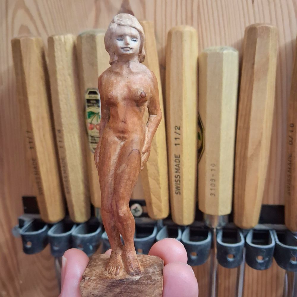 Wooden figurine